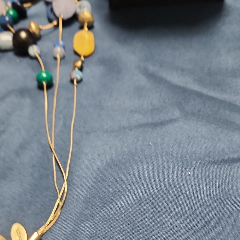 #19 Elegant Multicolor And Multi Strands Beaded N… - image 7